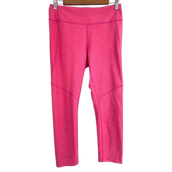 Outdoor Voices‎ Pink High Rise Cropped Leggings Large - Picture 1 of 5